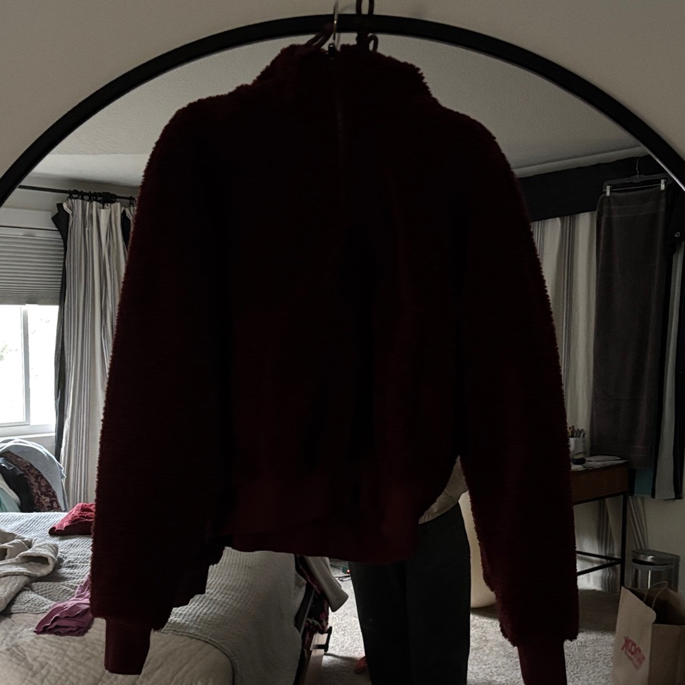 lululemon athletica Burgundy Teddy Jacket
